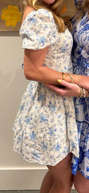 Altar'd State Floral Mini Dress thumbnail 1