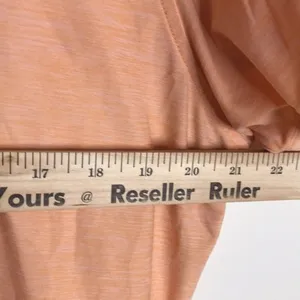 Peter Millar‎ Women's Masters Golf Polo Short Sleeve Sun Protection Peach XL thumbnail 6