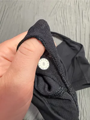 Lululemon Black Strappy Sports Bralette - Women Intimates thumbnail 3