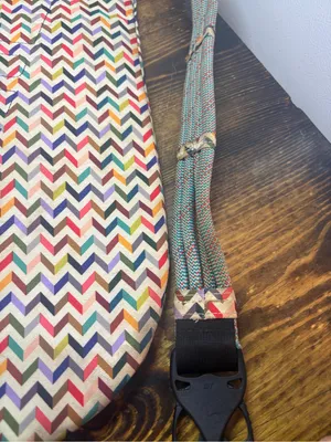 Kavu chevron print sling bag thumbnail 7