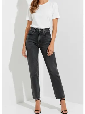 AGOLDE High Rise Stovepipe Jeans, Metal, 24” thumbnail 2