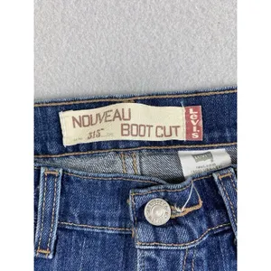 Levis 515 Jeans Womens 30x29 Blue Nouveau Boot Cut Stretch Tag 8 S thumbnail 8