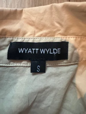 Wyatt Wylde Taylor Shirt Dress Preppy Classic Sz S thumbnail 2