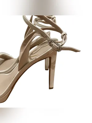 Sam Edelman Jade Perla Ivory Pearl Bridal Platform Heels Women’s Size 9.5 thumbnail 4