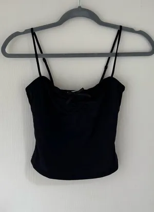 Princess Polly Vihaann Top in Black thumbnail 1