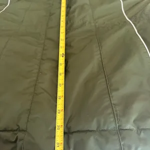 Columbia women’s 2X Omni Shield Coat Parka Ski Jacket Green Hooded Cinch waist thumbnail 11