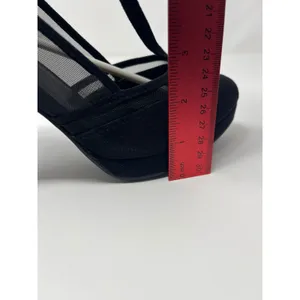 Call It Spring Cadorella Suede Mesh T-Strap Platform Stiletto Heels Women 9 Blac thumbnail 14
