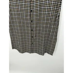 Brixton Country Plaid Midi Skirt Button Front Western Grunge 90s Y2K thumbnail 5