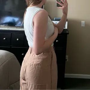 White Banana Republic Sleeveless Shirt thumbnail 2