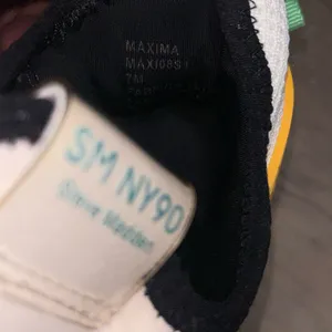 Steve Madden White and Yellow Sneakers thumbnail 5