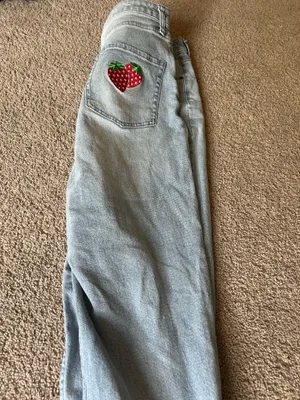 Strawberry Jeans Blue Size 7 thumbnail 6