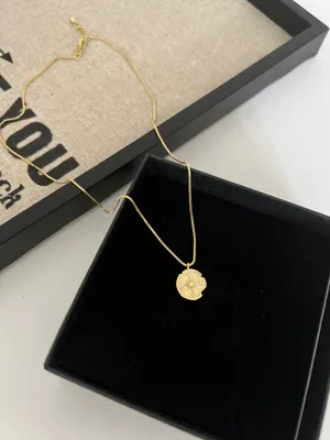 14K Gold Compass Jewelry | College Graduation Gift thumbnail 5