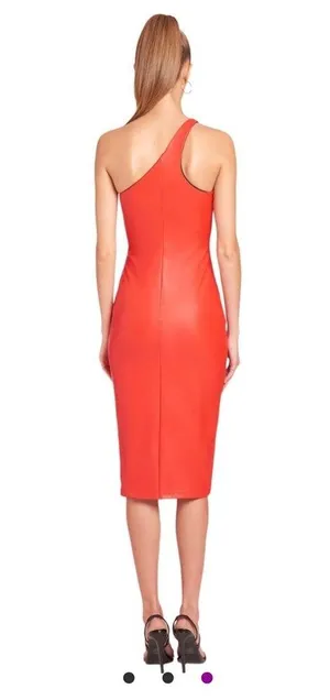 Amanda Uprichard Amanda Uprichard - Mckay Dress - Red thumbnail 3