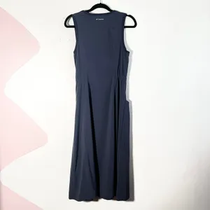 Columbia Midi Dress Women's‎ Small Blue Pockets Hiking Travel thumbnail 2