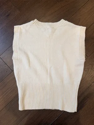Freshman 1996 Women's Cream Sleeveless Crew Neck Tank Top Size Large - C66-006 thumbnail 4