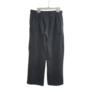 Black Lounge Pants Wide Leg Comfy Drawstring Casual‎ Womens Size Unknown thumbnail 2