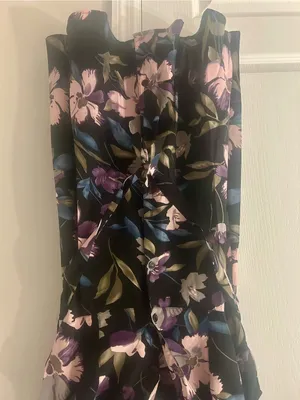 Vintage Floral Print Dress Size Small thumbnail 6