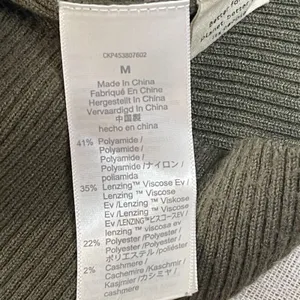Madewell | Olive Ruffle-Cuff Henley Sweater | Medium thumbnail 10