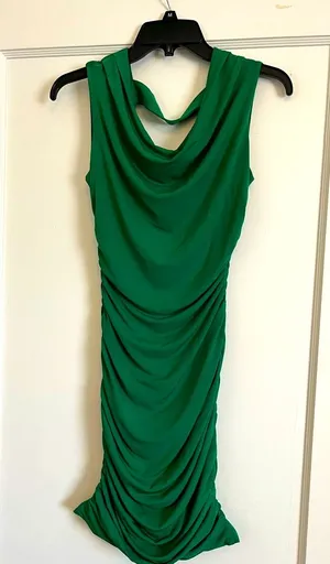 Sweet Storm Green mini cocktail dress thumbnail 1