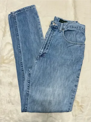 J. Crew Vintage Made in the US Women's Size 10 Light Blue Wash Mom Jeans thumbnail 1
