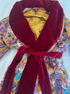 Anthropologie Quilted Robe thumbnail 5
