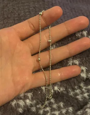 C159 9inch bracelet 925 sterling silver thumbnail 1
