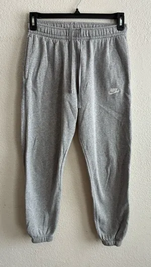 Nike Sportswear Club Fleece Joggers Sweatpants Light Grey S thumbnail 1