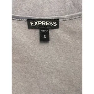 Express Y2K Sequin Tank Top Gray Sleeveless Party Club 2010 Small Going Out thumbnail 3