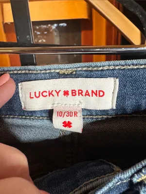 Lucky Brand Sweet Mid Rise Bootcut Jeans Size 10/30R Medium Wash Stretch Denim thumbnail 6