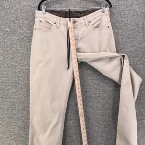 Wrangler Q-Baby Riding Jeans 12 Cream Bootcut Mid Rise 11/12x34 Cowgirl Elastic thumbnail 14