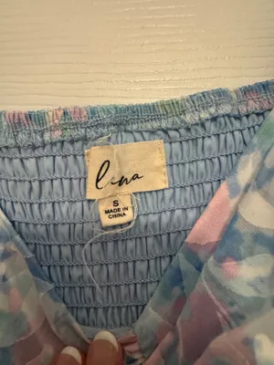 Preppy blouse Blue thumbnail 3