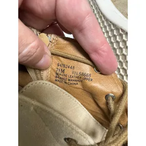 Susina Womens Ankle‎ Boots Sz 7.5 M Beige Suede Leather Lace Up Sneakers thumbnail 6