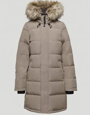Aritzia Tna The Powder Parka Jacket Modern Taupe Goose Down like new Small thumbnail 1