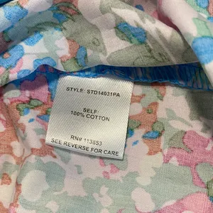 Sugarlips Vibrant Floral Mini Dress Size XS 100% Cotton thumbnail 14