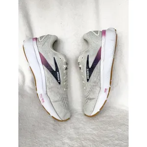 Brooks Ghost 16 Shoes Womens Size 8.5 Gray Wide D Running Sneakers 1204071D175 thumbnail 4