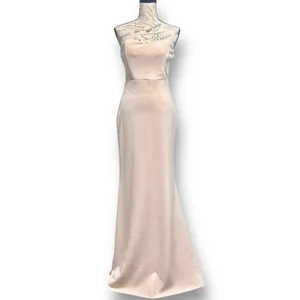 Lulus Soft Pink Mermaid Maxi Dress‎ Strapless Lined Formal Homecoming Prom thumbnail 4