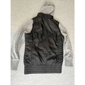 Women’s Puma‎ Zip Up Hoodie Jacket - Small - Vest - Grey Black Sport Lifestyle thumbnail 10