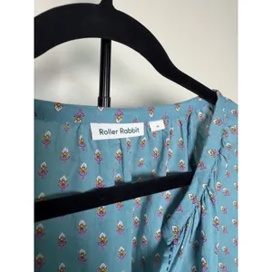 Roller Rabbit Size Medium Cotton Long Sleeve Blouse thumbnail 4