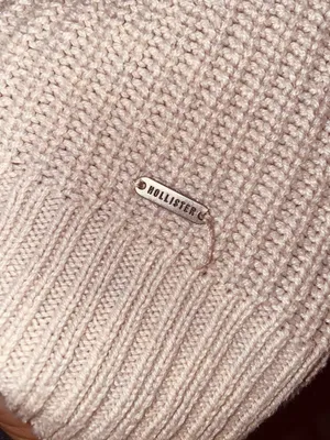 Hollister sweater cream size small thumbnail 3
