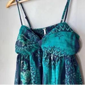 Free People Mermaid Eternal Spring Twist Baby Doll Dress thumbnail 5