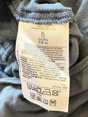 GAP BODY Blue Tank Top/Shorts Romper XL thumbnail 4