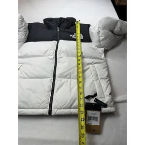 The North Face Women's 1996 Retro Nuptse Puffer 700 Down White Black NWT Medium thumbnail 8