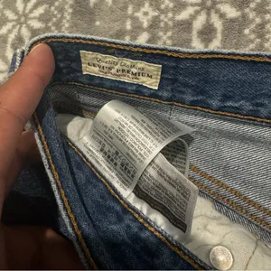 Levi's Premium 501's High Rise Jeans‎ Ripped Size 28 x 28 Minimalist Streetwear thumbnail 8
