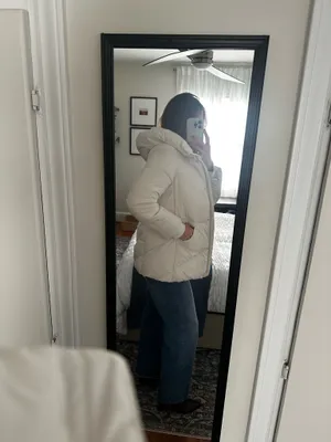 White Cole Haan Puffer Jacket thumbnail 3