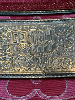 Coach Vintage Y2K Poppy Hot Pink Crossbody Purse thumbnail 2