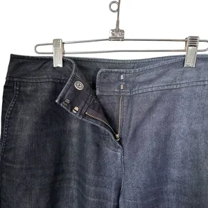 Kenneth Cole Reaction Women’s Size 10 Wide Leg Trouser Dress Pants Dark Blue thumbnail 6