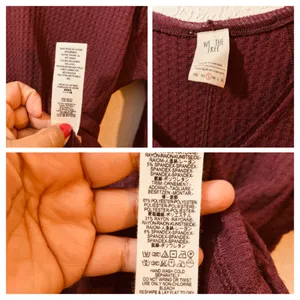 We the free Catalina Thermal tunic SZ S thumbnail 6