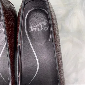 Dansko Brown‎ Cobblestone Olivia Leather Loafer thumbnail 3