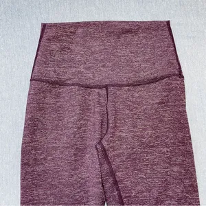 Born Primitive Heather Tights Size S Burgundy Heather Gym Workout Active thumbnail 3