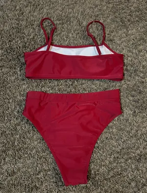 Red bikini set thumbnail 5